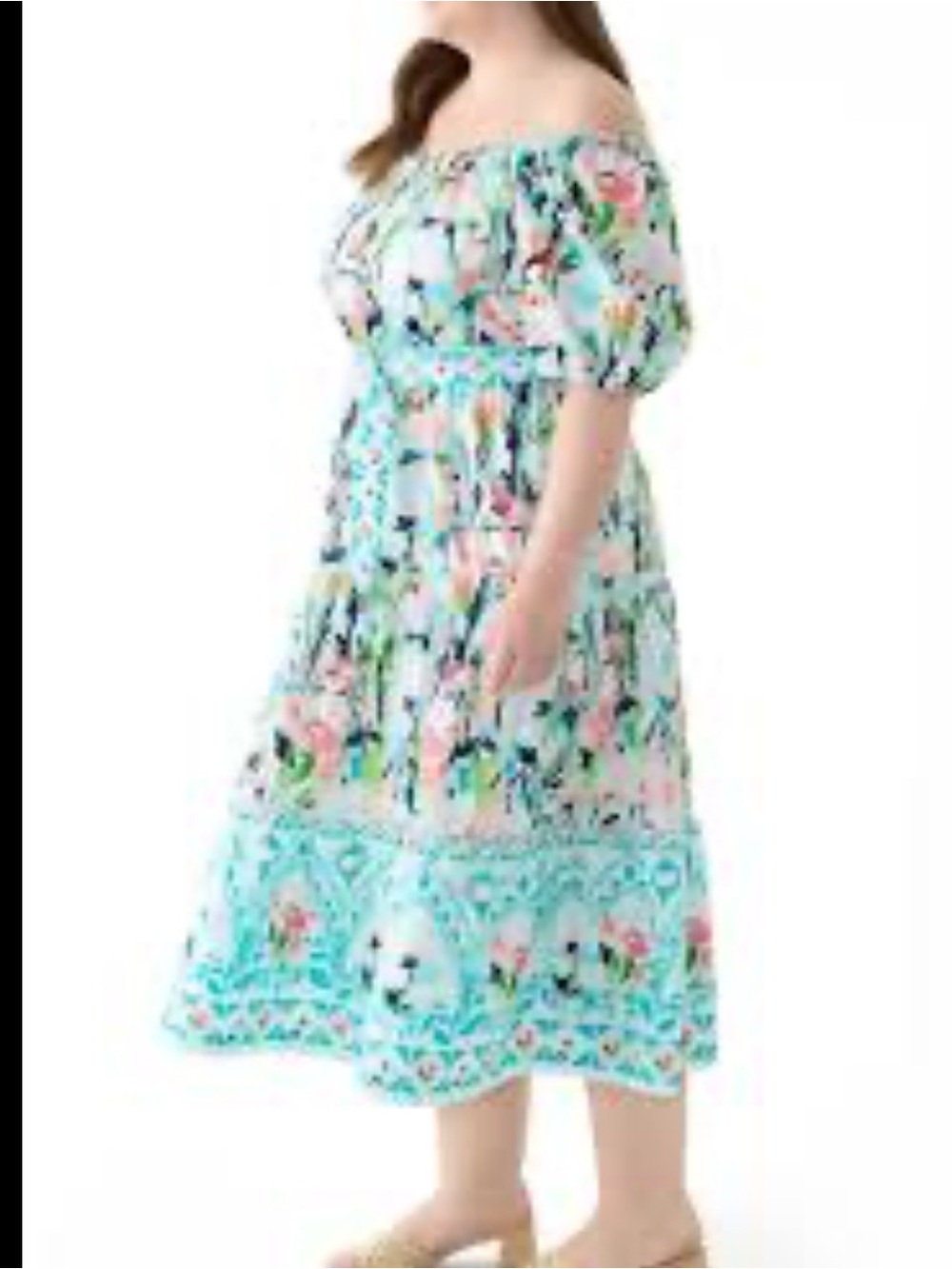 Never worn crown and ivy petite large summer dress 1917